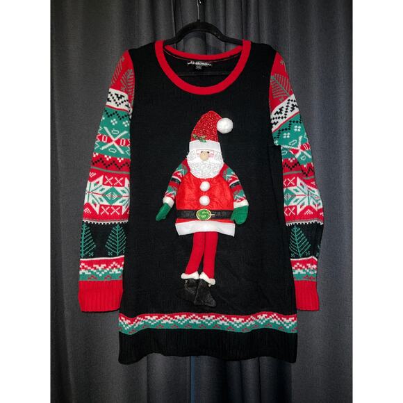 Ugly Christmas Sweater Sweaters - Ugly Christmas Sweater Xmas Size Large